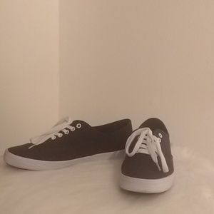 Navy Blue Canvas Shoes